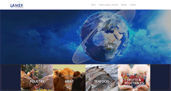 Desktop Screenshot of lamexfoods.us