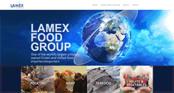 Desktop Screenshot of lamexfoods.eu
